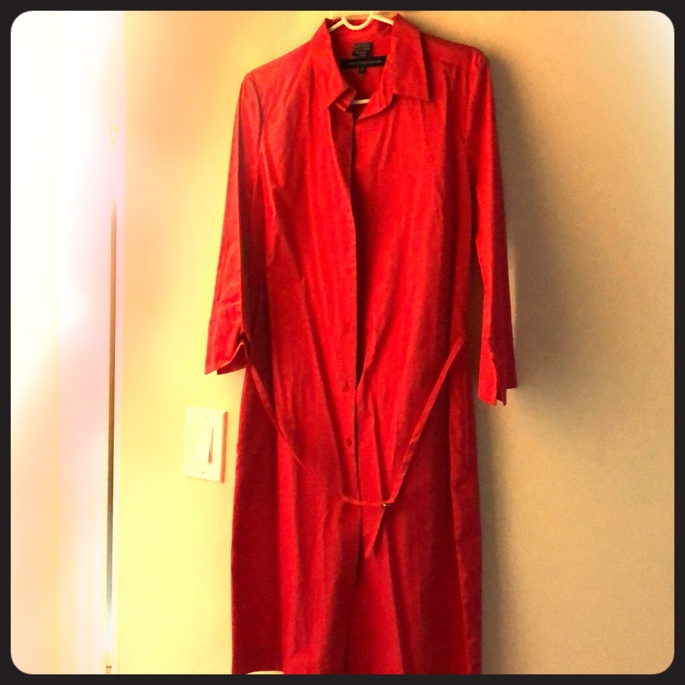 French connection red dress